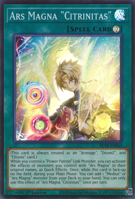 Ars Magna "Citrinitas" (BETB-EN061)