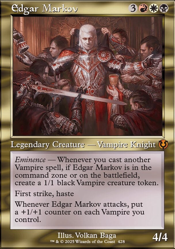 Edgar Markov [ #0428 Retro Frame ] (INR-M-FOIL)