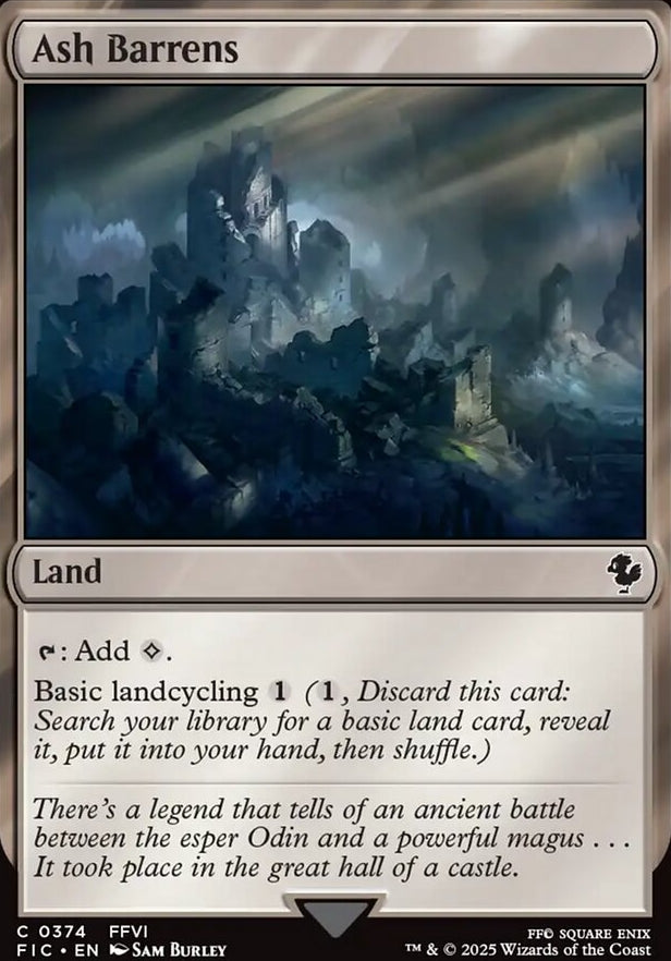 Ash Barrens [ #0374 ] (FIC-C)