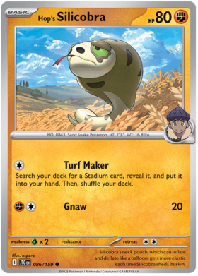 Hop's Silicobra - 086/159 (JTG) Common