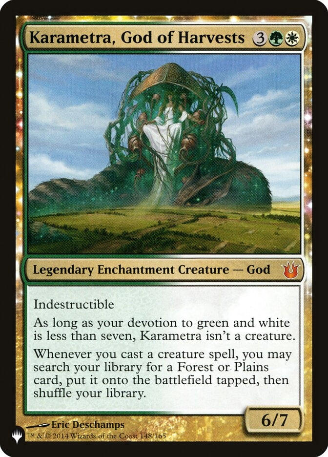 Karametra, God of Harvests (BNG-M-LIST)