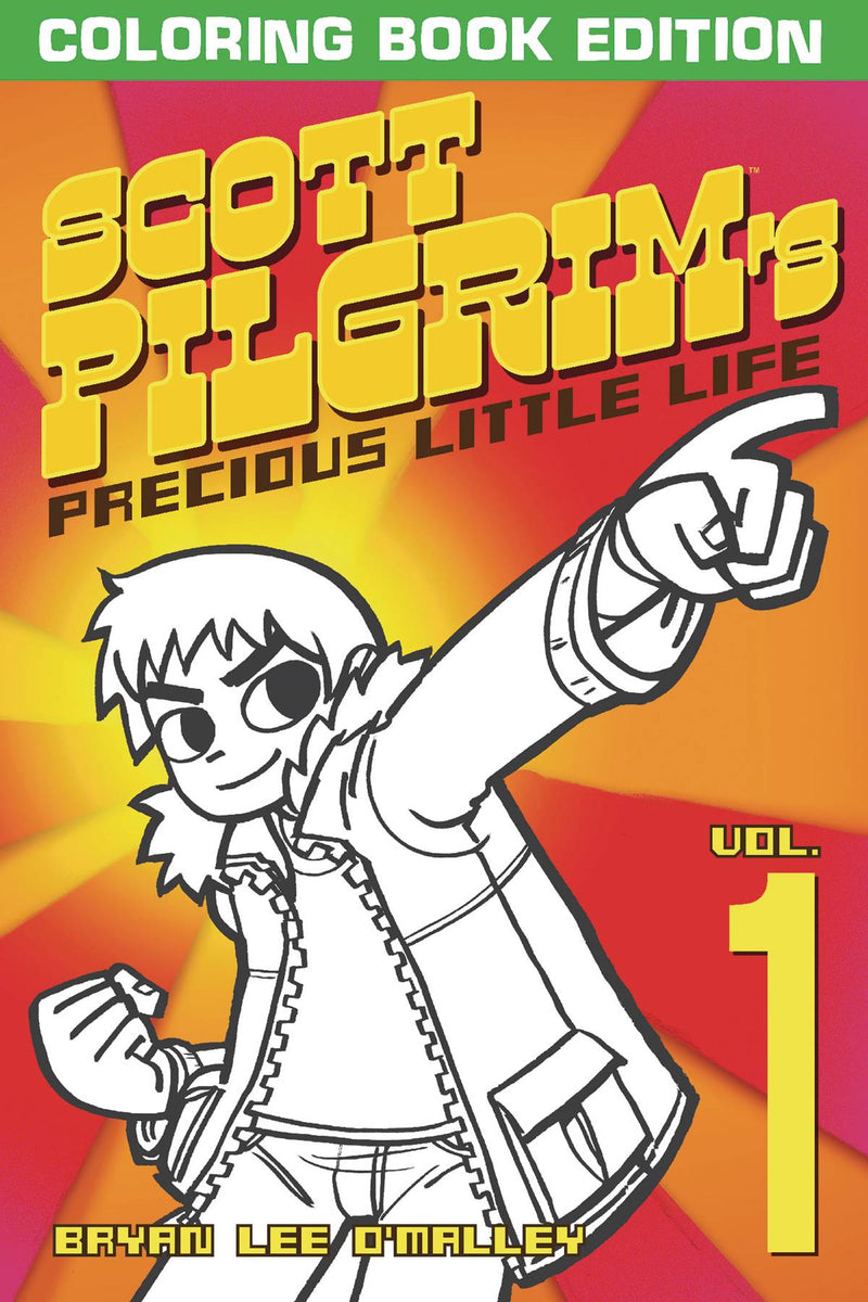 SCOTT PILGRIMS PRECIOUS LITTLE LIFE COLORING BOOK