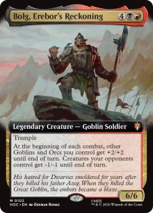 Bolg, Erebor's Reckoning [ #0102 Extended Art ] (HOC-M)