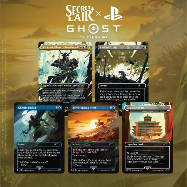MTG: Secret Lair - Secret Lair x Ghost of Tsushima