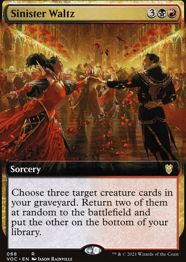 Sinister Waltz [ #0068 Extended Art ] (VOC-R)