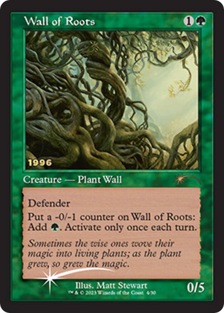 Wall of Roots (30A-P)