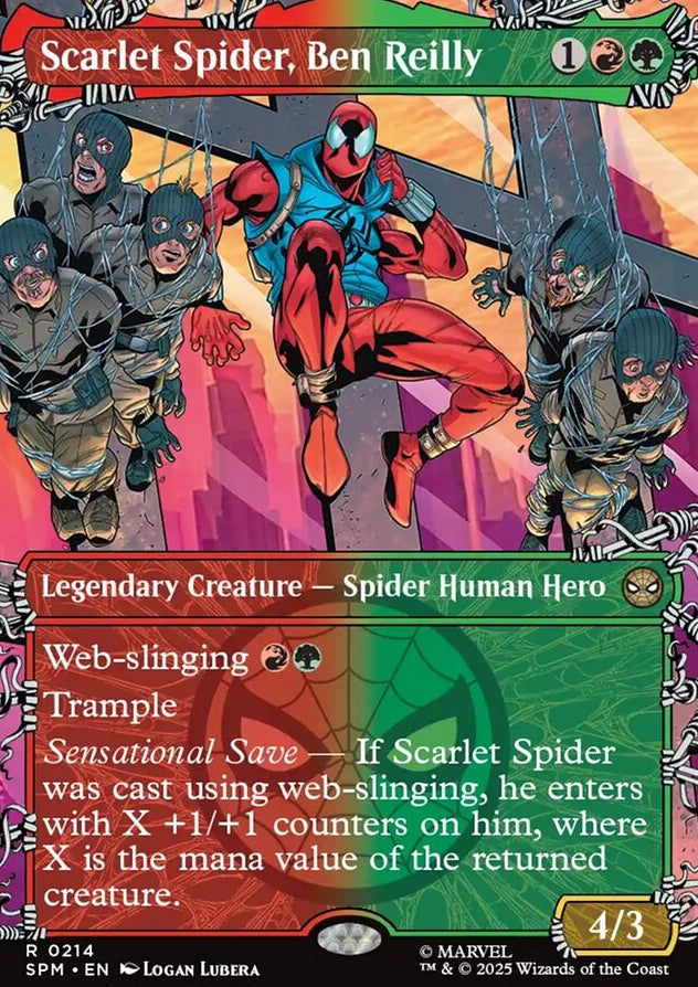 Scarlet Spider, Ben Reilly [ #0214 Borderless ] (SPM-R)