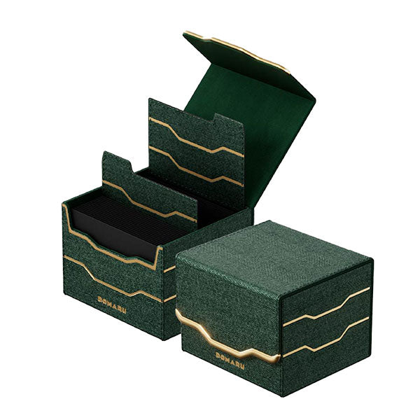 Gatherers' Tavern Domaru Deckbox: Armory Horizon 100+ Side-load -  Malachite
