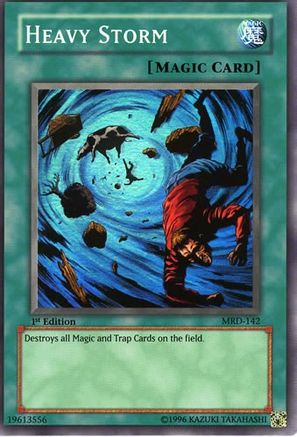 Heavy Storm (MRD-142) Unlimited Super Rare - Light Play