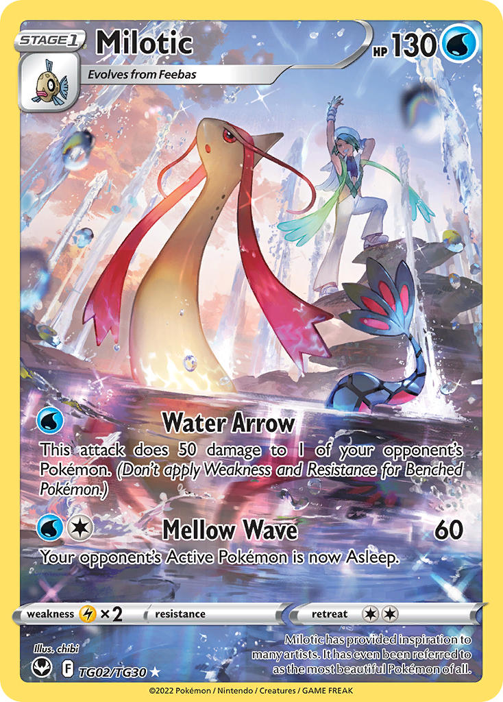 Milotic - TG02/TG30 (SWSH12:TG) Ultra Rare - Near Mint Holofoil