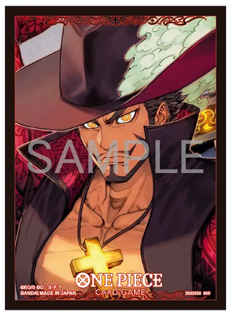 One Piece TCG: Official Sleeves 13: Dracule Mihawk