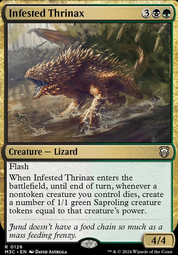 Infested Thrinax [#0126] (M3C-R)