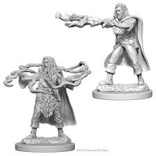 D&D: Nolzur's Marvelous Miniatures - Human Male Sorcerer (72628)