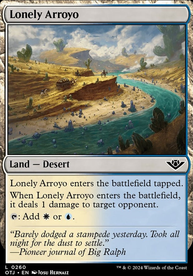 Lonely Arroyo [#0260] (OTJ-C-FOIL)