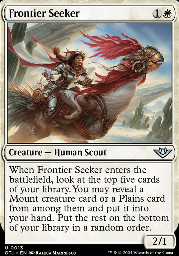 Frontier Seeker [#0013] (OTJ-U-FOIL)