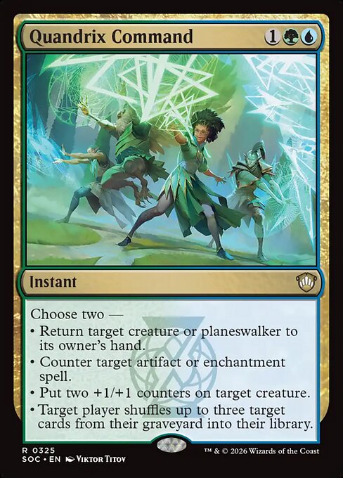 Quandrix Command [ #0325 ] (SOC-R)