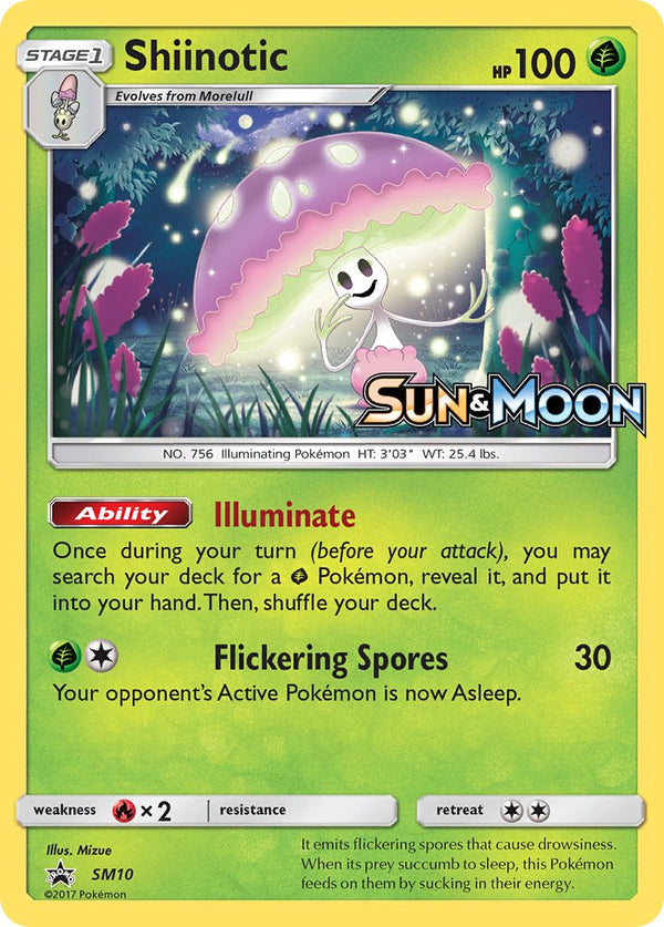 Shiinotic (Prerelease) - SM10 (SM:PR) Promo - Near Mint Holofoil