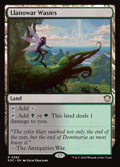 Llanowar Wastes [ #0383 ] (SOC-R)