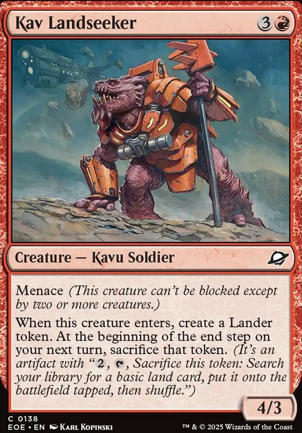 Kav Landseeker [ #0138 ] (EOE-C)