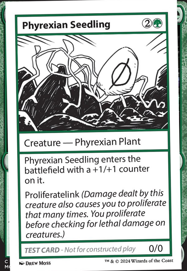 Phyrexian Seedling [#0343 Playtest] (MB2-R)