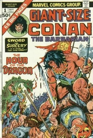 GIANT-SIZE CONAN THE BARBARIAN (1974 Series) #1 (6.5) Reprints Conan #3