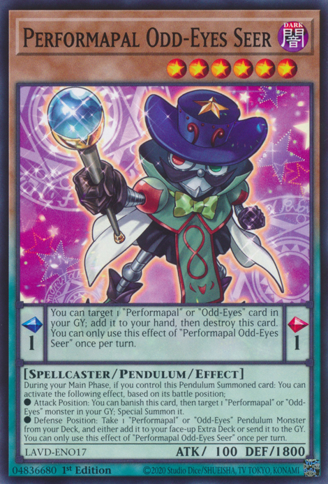 Performapal Odd-Eyes Seer (LAVD-ENO17)