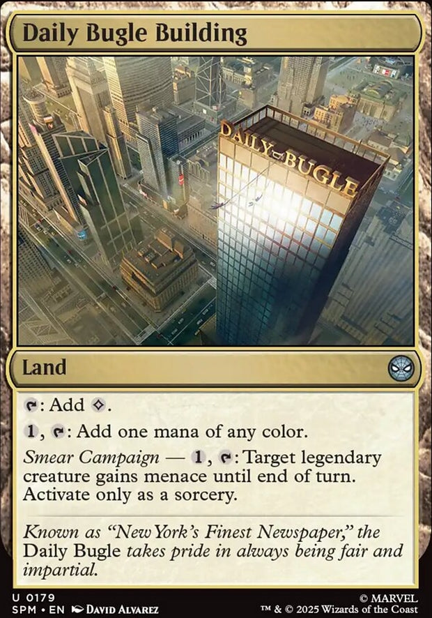 Daily Bugle Building [ #0179 ] (SPM-U)