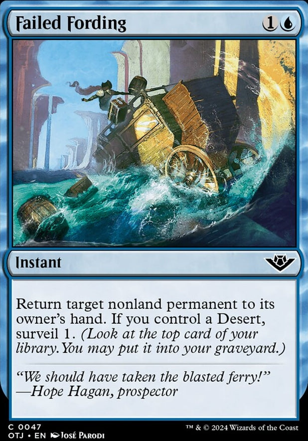 Failed Fording [#0047] (OTJ-C-FOIL)