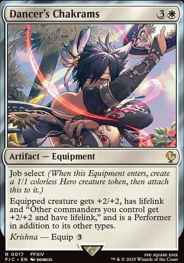 Dancer's Chakrams [ #0017 Surge Foil ] (FIC-R)