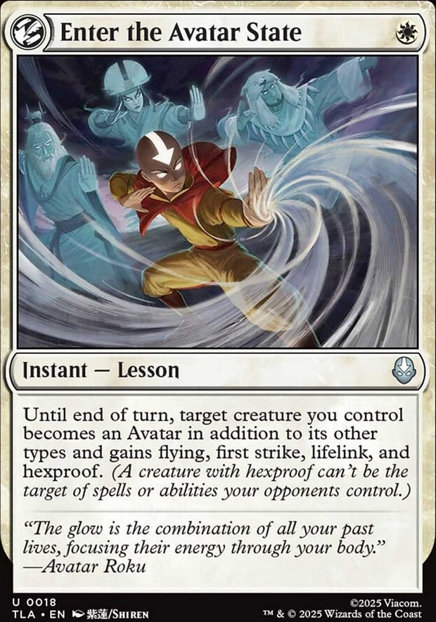 Enter the Avatar State [ #0018 ] (TLA-U)