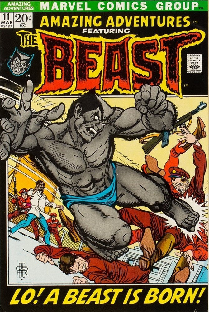 Amazing Adventures (1970 Series) #11 (5.0) 1st Appearance of Furry Beast