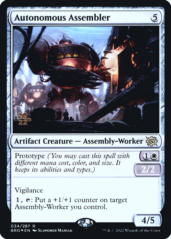 Autonomous Assembler (BRO-R-PRE)