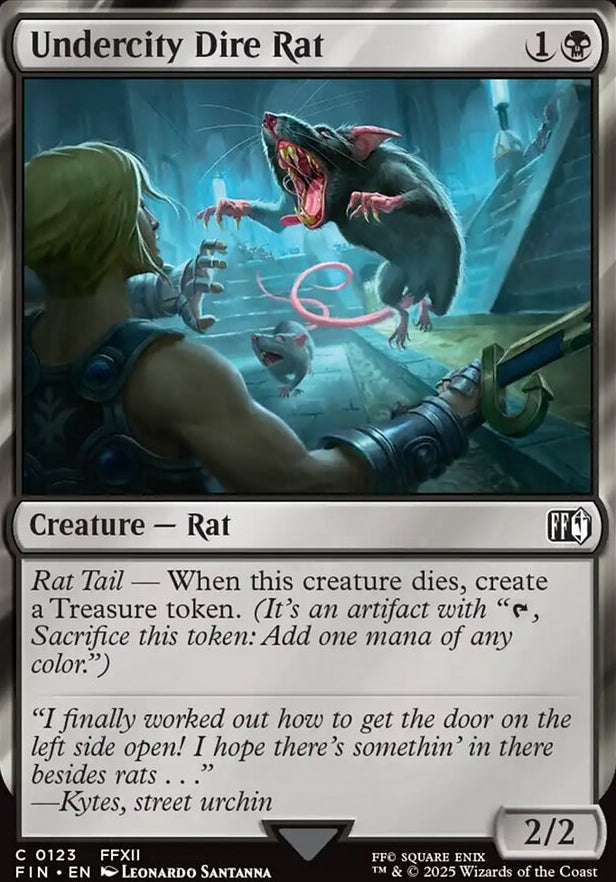 Undercity Dire Rat [ #0123 ] (FIN-C)