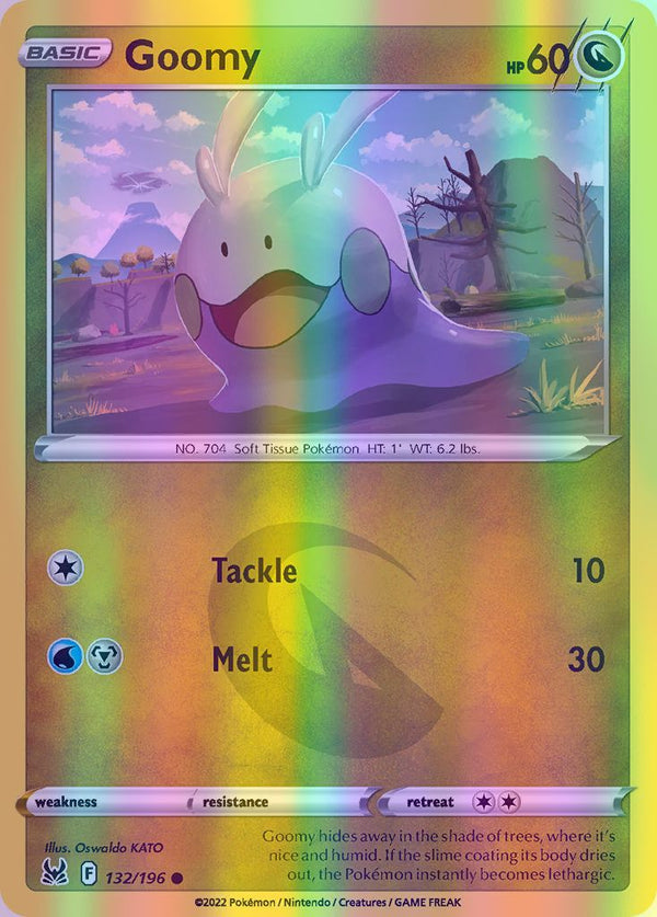 Goomy - 132/196 (SWSH11) Common - Near Mint Reverse Holofoil