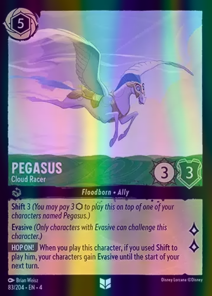 Pegasus - Cloud Racer (Ursula's Return 083/204) Uncommon - Near Mint Cold Foil