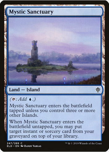 Mystic Sanctuary (ELD-C) Damaged