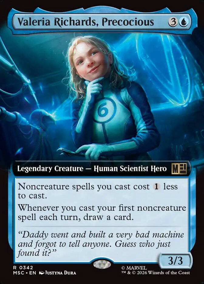 Valeria Richards, Precocious [ #0342 Extended Art ] (MSC-R)