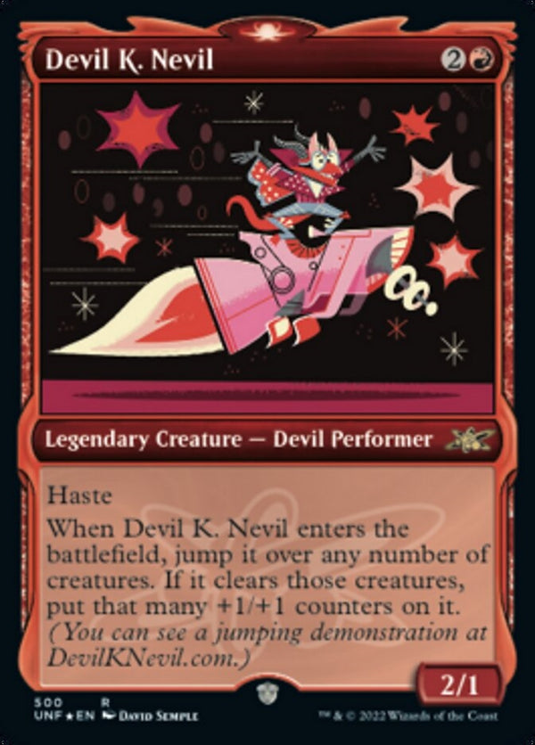 Devil K. Nevil [#500 Galaxy Foil / Showcase] (UNF-R)