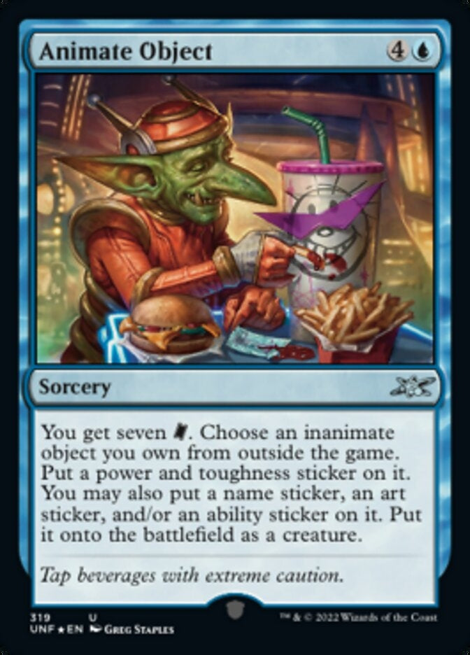 Animate Object [#319 Galaxy Foil] (UNF-U)