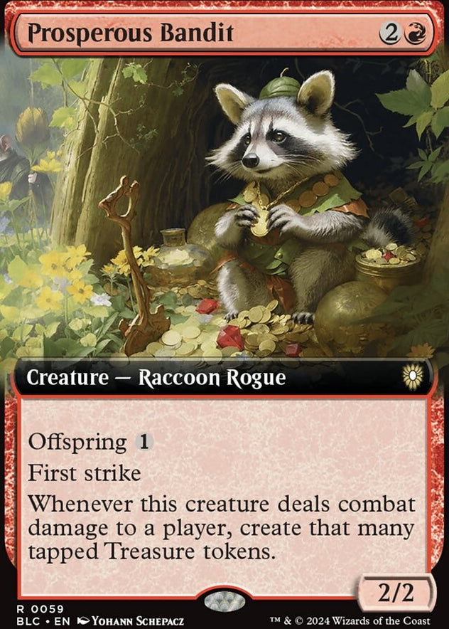 Prosperous Bandit [#0059 Extended Art] (BLC-R)