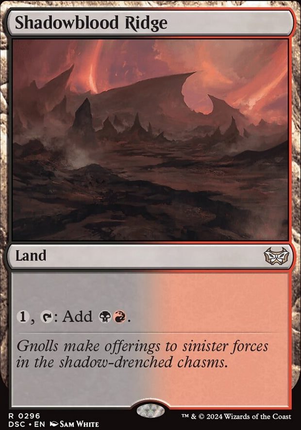 Shadowblood Ridge [#0296] (DSC-R)