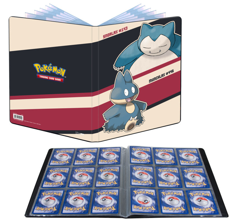 Ultra-PRO: 9 Pocket Portfolio - Pokemon: Snorlax & Munchlax