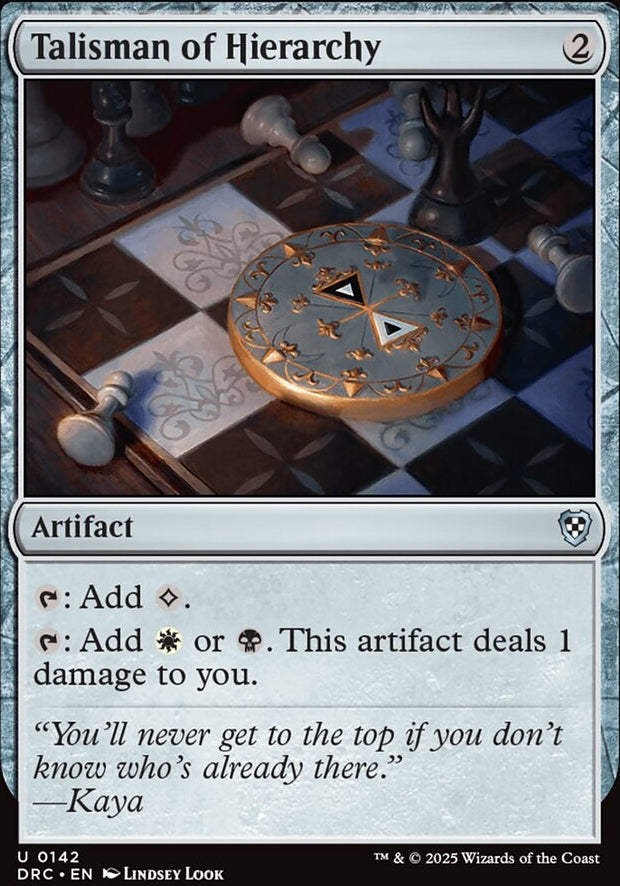 Talisman of Hierarchy [ #0142 ] (DRC-U)