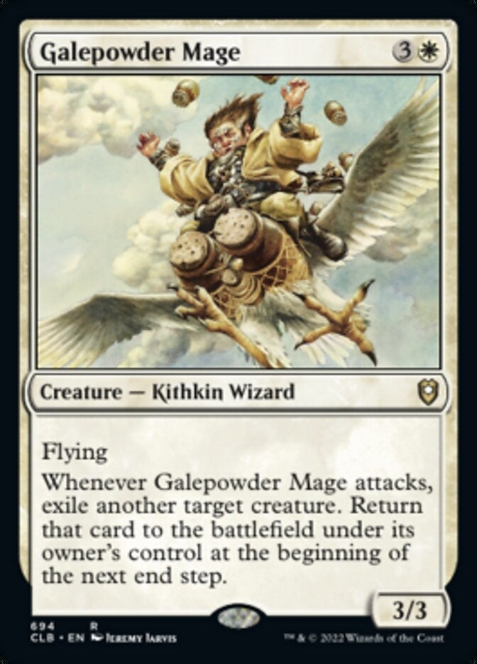 Galepowder Mage [#694 Commander Decks] (CLB-R)