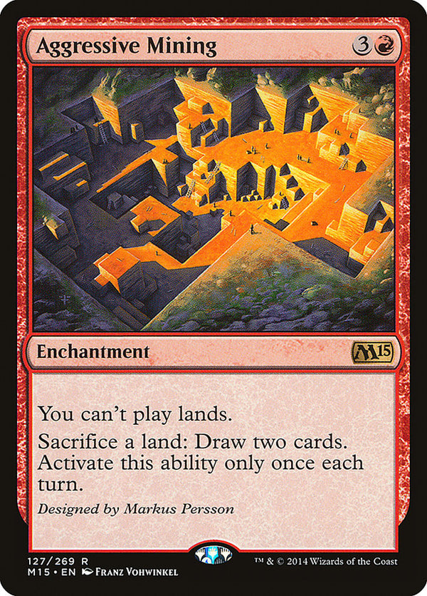 Aggressive Mining (M15-R-FOIL)