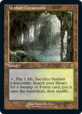 Verdant Catacombs [#440 Old-Frame] (MH2-R-FOIL-ETCHED)