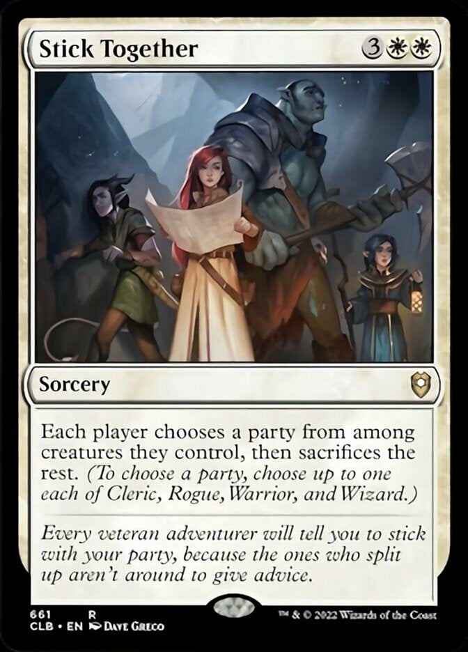 Stick Together [#661 Commander Decks] (CLB-R)