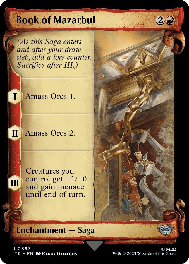Book of Mazarbul [#0567 Showcase Scrolls] (LTR-U)