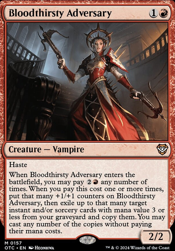 Bloodthirsty Adversary [#0157] (OTC-M)