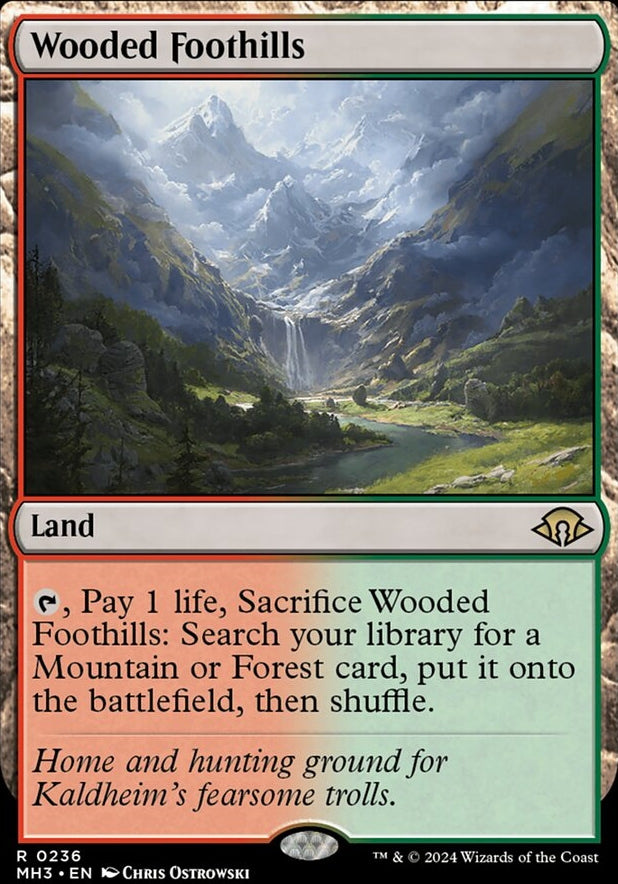 Wooded Foothills [#0236] (MH3-R-FOIL)